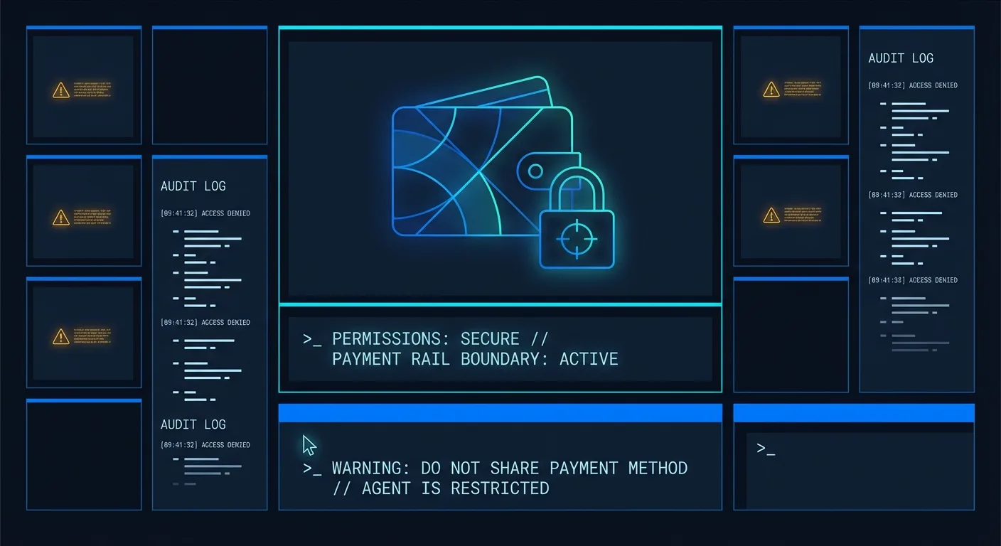 Field Note: Don’t give your agent a credit card cover